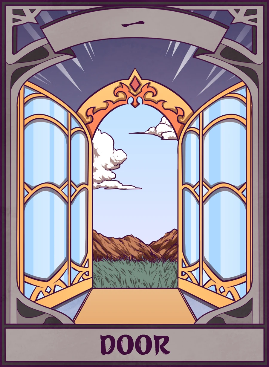 Door, Mahjong Mirror card