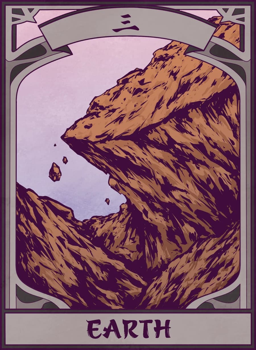 Earth, Mahjong Mirror card