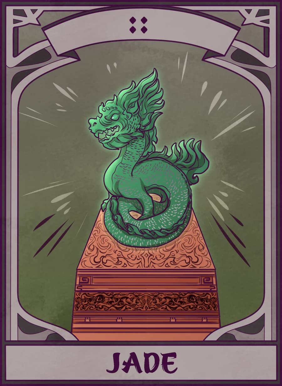 Jade, Mahjong Mirror card