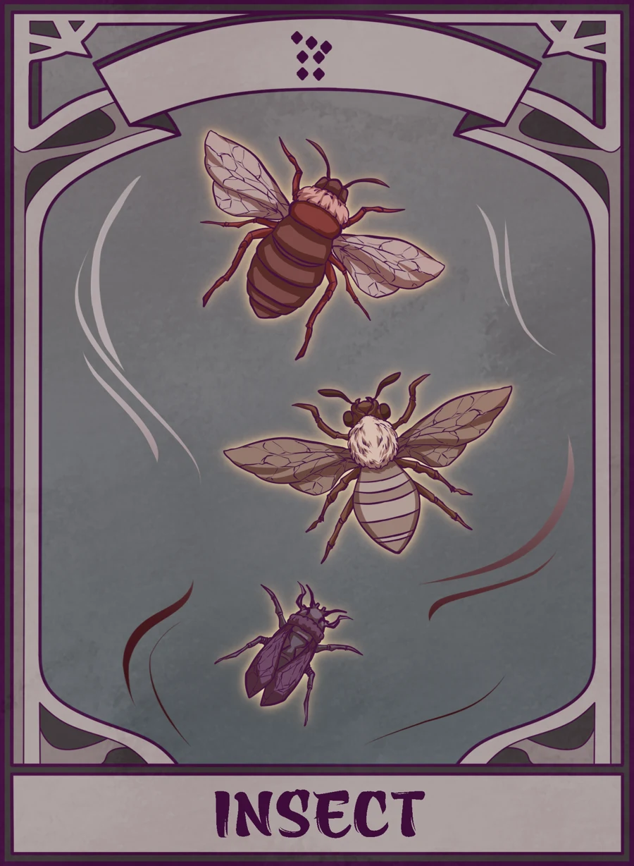 Insect — Mahjong Mirror card